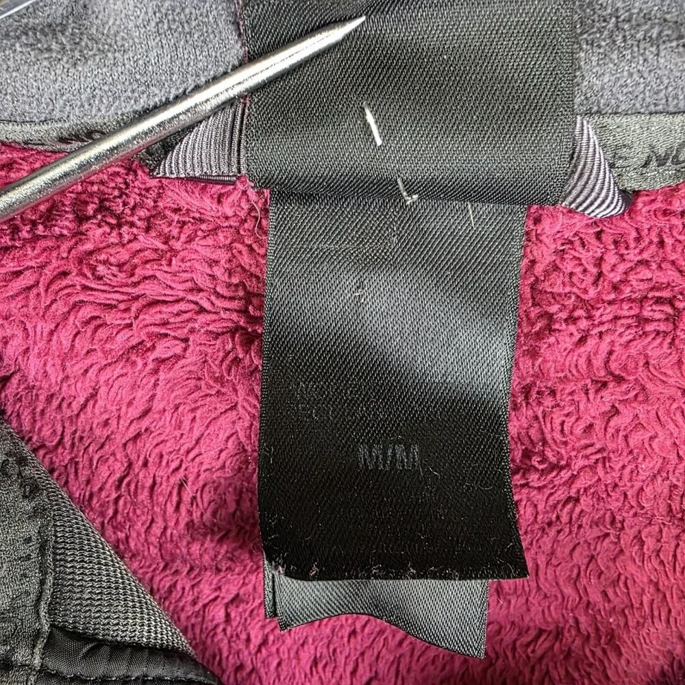 The North Face Jacket Womens Medium Pink Fleece Full Zip Soft Plush Warm Winter - Picture 6 of 9